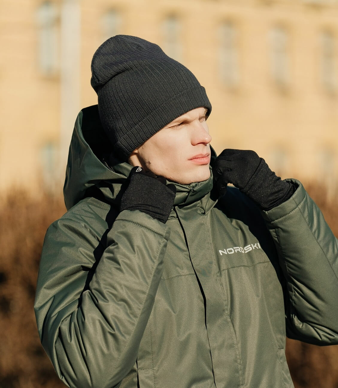 Шапка Nordski Retro серая - 6