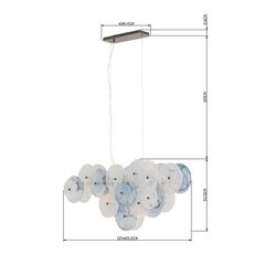Светильник подвесной Aquamarine 121cm