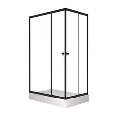 Душевое Ограждение Triton Вента-Блэк 120*80