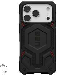 Чехол Uag Monarch Pro Case для iPhone 17 Pro, Черный | Kevlar-black