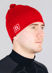 Шапка Noname Xc Knit Hat Dark Red