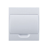 Бокс навесной ОП City9 Box 1 ряд 8мод IP40 IK07 63А 2 клеммы с бел. дверцей SE EZ9E108P2SRU — фото 1
