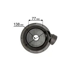 Корпус насоса водяного QUATTRO ELEMENTI D1300F Grande (241-819-040)