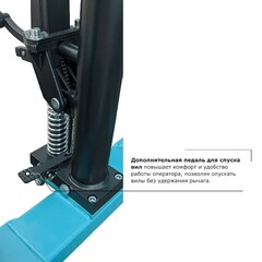 Штабелер ручной гидравлический PRO TRV 1530(1500 кг; 3000 мм; вилы 330-850 мм)