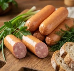 Сосиски с «Пармезаном» рубленые / 490 гр