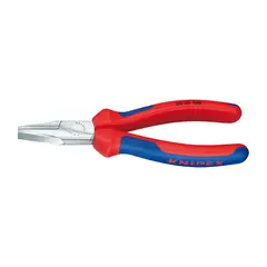 Плоскогубцы с гладкими губками хромированные 140 мм Knipex 20 05 140