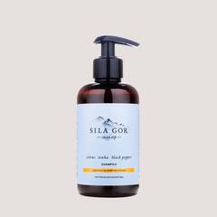 Краснополянская косметика Шампунь Sila Gor №1 Citrus, Tonka, Black Pepper, 300 мл