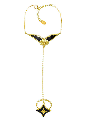 Браслет Адара, серебро 925, позолота 18k 5