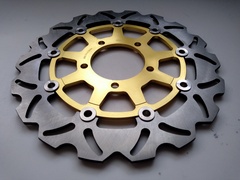 Комплект дисков тормозных передних лепестковых на Kawasaki ZX6R NINJA, ZX6R NINJA, ZX6RR NINJA, ER6F / ER6FN, Z 750/750-ABS / Уценка