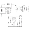 Duravit Starck 1 834320000 Писсуар