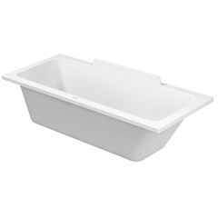 Duravit DuraStyle 700295000000000 Ванна 1700х700 мм,, прямоугольная, встраиваемая или версия с панелями и ножками, с наклоном для спины справа, цвет белый фото