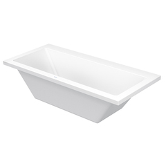 Duravit Vero 700135000000000 Ванна прямоугольная 1800х800 мм., встраиваемая, с двумя наклонами для спины, цвет белый фото