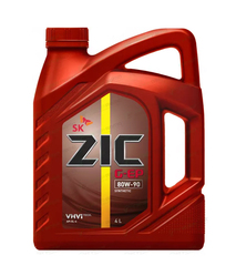 Масло транс ZIC G-EP 80w90 GL-4 (4л) синтетика