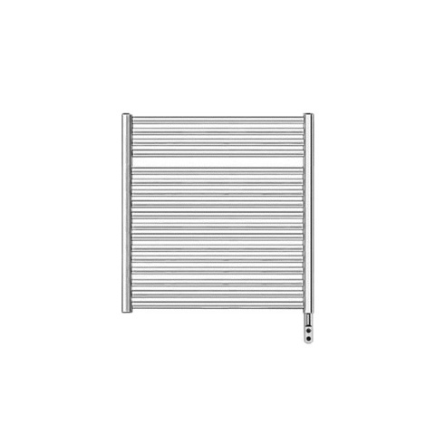 Zehnder Toga TEC-070-050-DD/Chrome/R Полотенцесушитель электрический 84х50 см