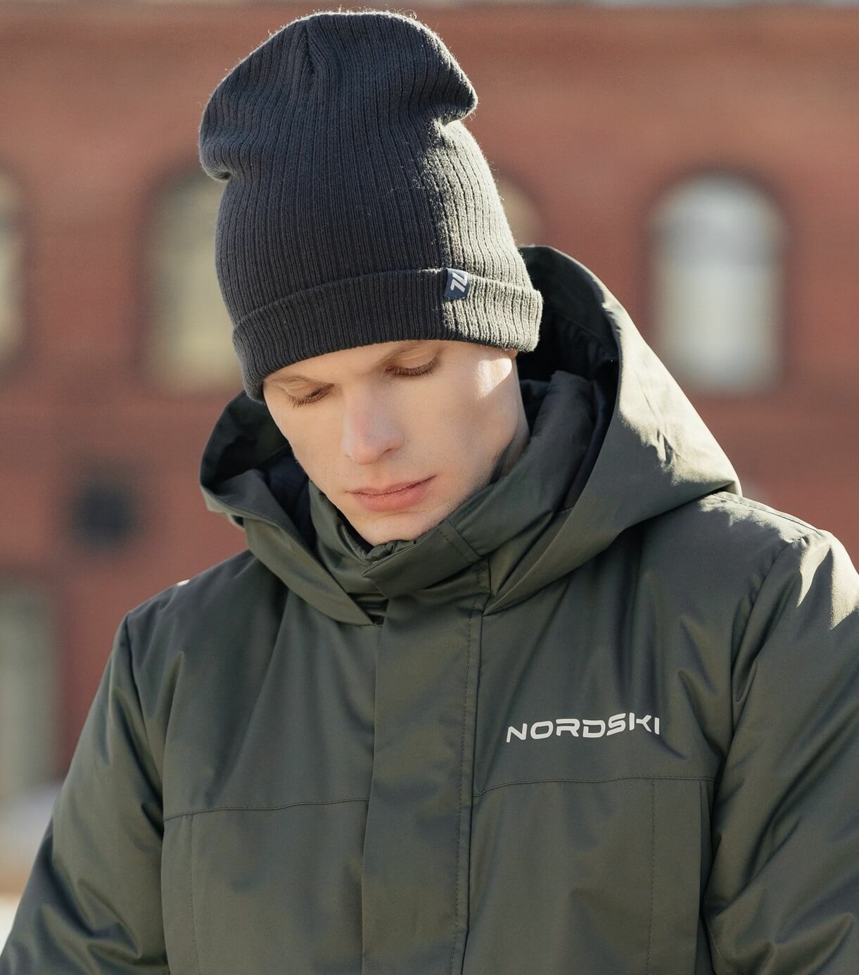 Шапка Nordski Retro серая - 5