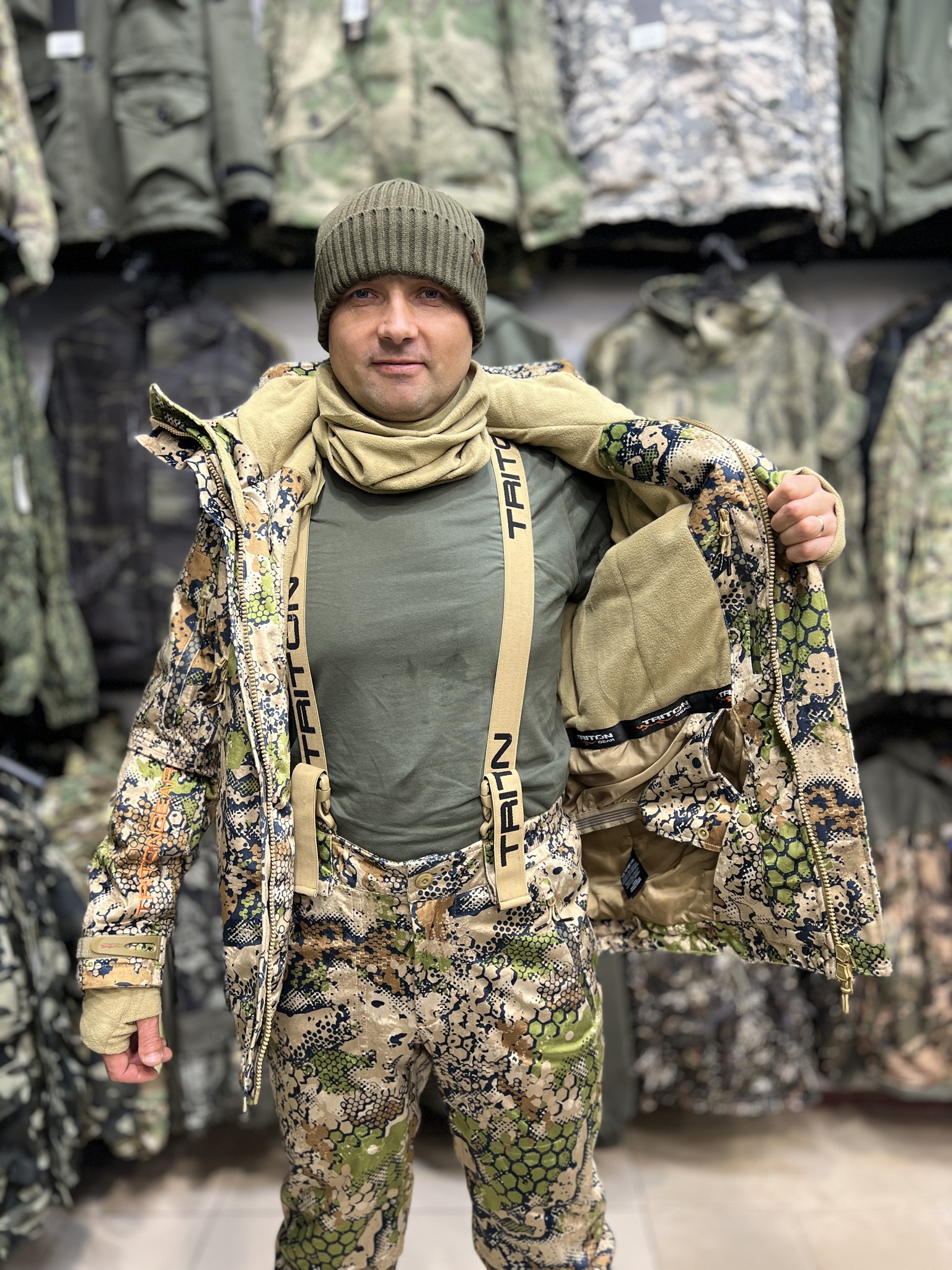 Зимний костюм TRITON PRO –15 °C, Forest Green