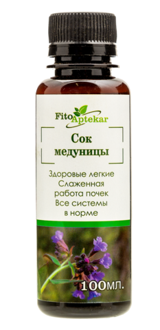 Сок Медуницы, 100 мл
