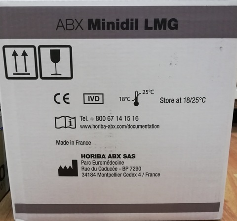 0802020 ЭйБиИкс Минидил ЛМГ, Реагент для разведения, 20 л. HORIBA ABX Diagnostics, Франция