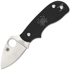 Фото Нож складной Spyderco Squeak 154PBK, сталь N690, рукоять пластик FRN черный