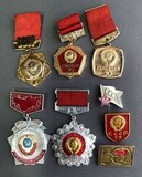 K14590 Знаки подвесы 50 лет СССР 8 шт. разные K14590 Знаки подвесы 50 лет СССР 8 шт. разные