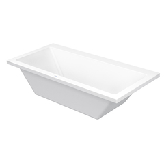 Duravit Vero 700136000000000 Ванна 1900х900 мм, акриловая, прямоугольная встраиваемая или с панелями, с 2 наклонами для спины ,цвет белый фото