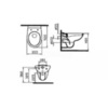 VitrA Normus 6855B003-0101 Унитаз подвесной, цвет белый