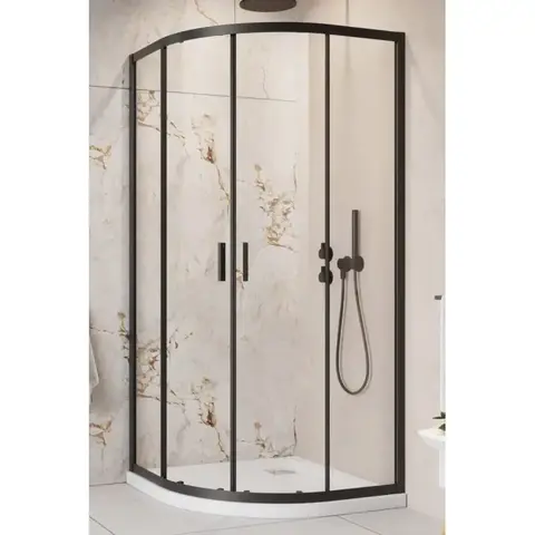 Radaway 10228080-54-01 Душевое ограждение Alienta Black A 80x80x190 10228080-54-01