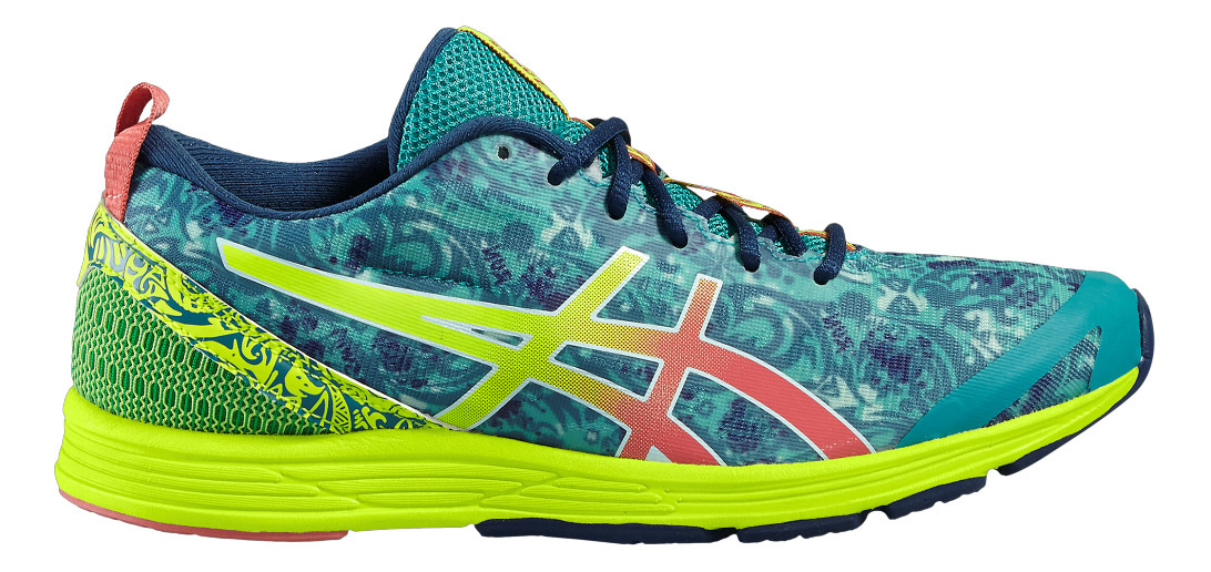 Беговые марафонки женские Asics GEL-Hyper TRI 2 голубые-зеленые