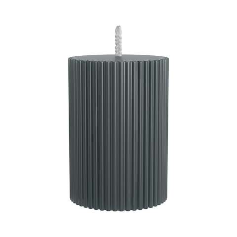 Декоративная свеча 7х10см SCANDYLAB Empire Grey SL-ES03