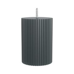 Декоративная свеча 7х10см SCANDYLAB Empire Grey SL-ES03