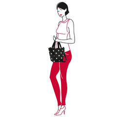 Сумка shopper xs mixed dots
