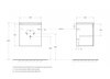 BelBagno Etna ETNA-500-1A-SO-RW-P-L Тумба под раковину подвесная, 50x39.2, цвет: Rovere Moro