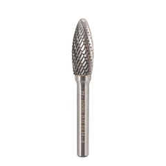 Бор-фреза твердосплавная H(FLH) 8,0x20x60x6мм HM H-Tools 116218HT