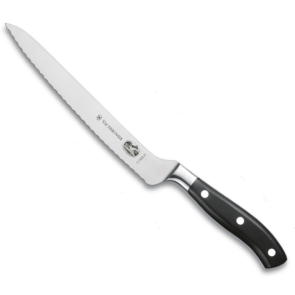 Нож Victorinox для хлеба, кованый, лезвие 210 мм