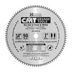 Диск пильный 355x25,4x2,2/1,8 0° 8° FWF Z=90 CMT 226.090.14