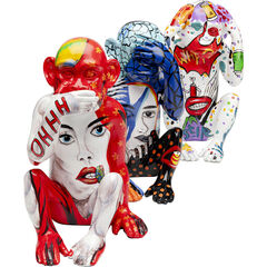 Фигура декоративная Graffiti Monkey «Обезьяна-граффити» 40 см