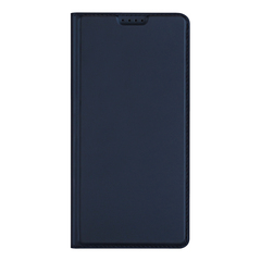 Чехол книжка из PU кожи синего цвета от Dux Ducis для Honor Magic 7, серия Skin Pro Series Case