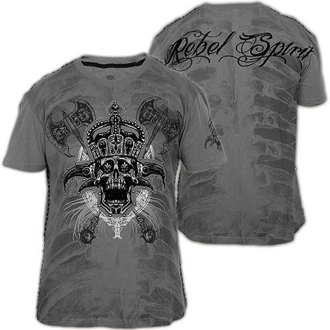 Rebel Spirit | Футболка мужская SSK131366  перед и спина