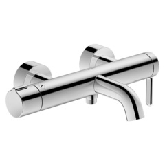 Duravit C.1 C15230000010 Смеситель для ванны настенный с клапаном, цвет: хром фото