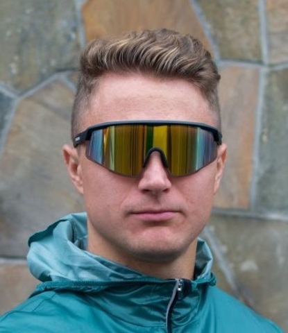 Спортивные профессиональные очки Noname Livigno black