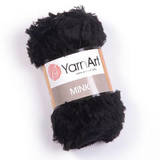 Пряжа YarnArt Mink 346 черный
