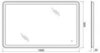 BelBagno Marino SPC-MAR-600-600-LED-TCH Зеркало с встроенным светильником и кнопочным выключателем, цвет: белый