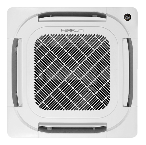 Полупромышленная сплит-система кассетного типа FERRUM, FORMULA BETA (on/off), FLCAC36C2_MR1 / FLCAU36U2_MR1 / FSCP27A1