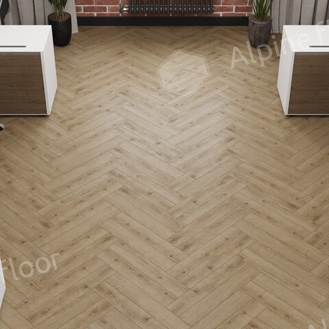 Ламинат Alpine Floor Original - Елка Эксперт 12 Дуб Прованс (LF106-07)