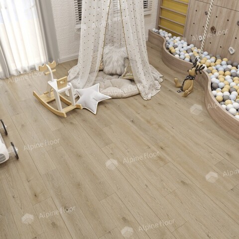 Виниловая плитка Alpine Floor - Гармоничные линии (Easy Line) Дуб Миндальный (ЕСО 3-27)