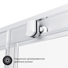 Am.Pm W90G-404-120280-MT Gem Twin Slide 120x80. Душевое ограждение.120x80. профиль мат хром. стекло прозра