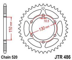 Звезда ведомая JTR486 41