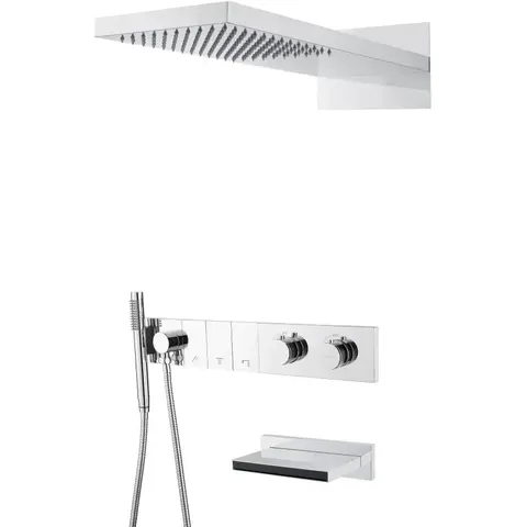 Boheme Zodiac 133-2-CR Комплект душевой системы внутреннего монтажа, цвет: хром