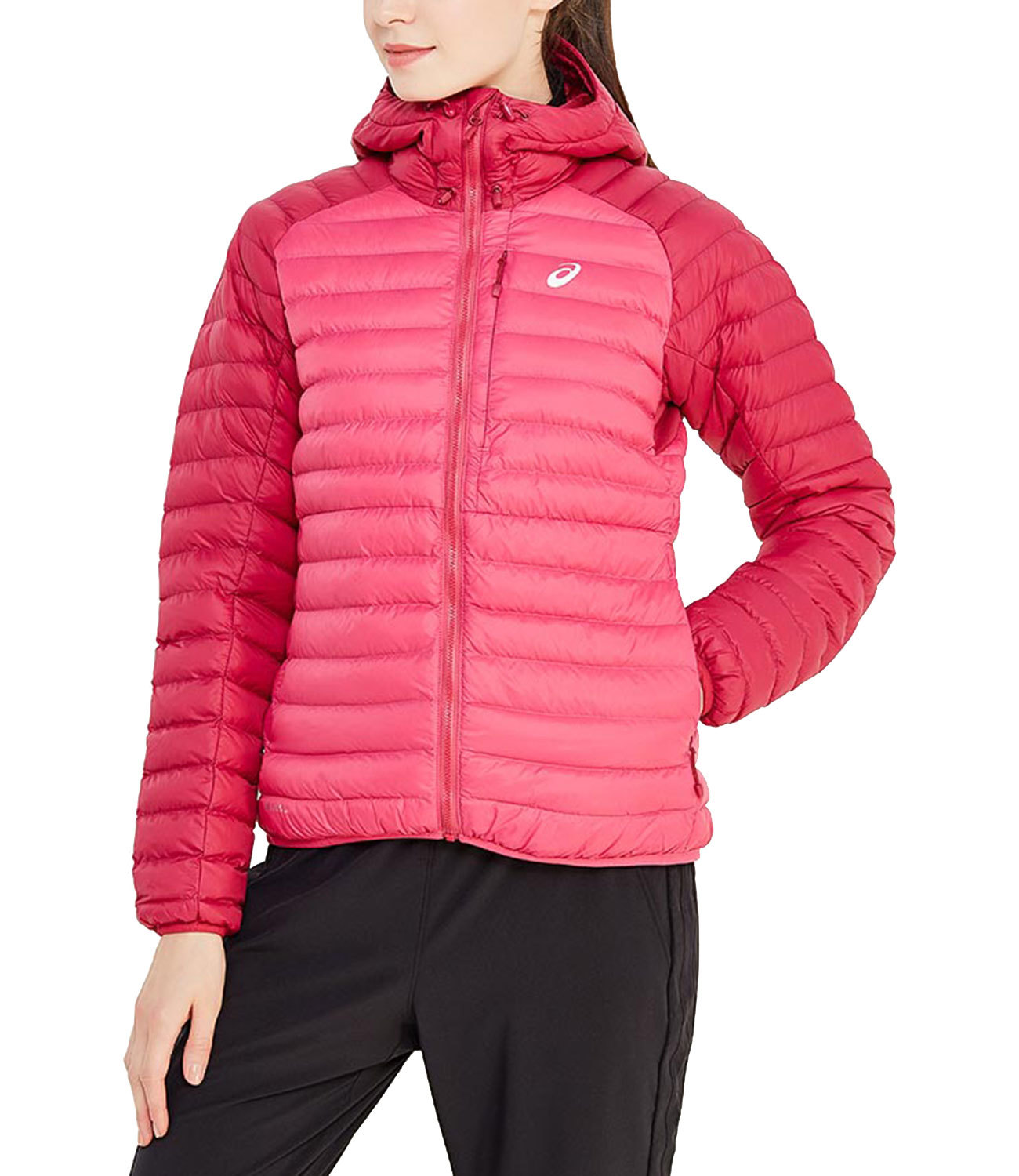Asics Corporate Winter Jacket женская утепленная куртка розовая