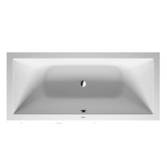 Duravit DuraSquare 700426000000000 Ванна прямоугольная встраиваемая 1800x800мм, с ножками, с2 наклонами для спины, цвет белый фото